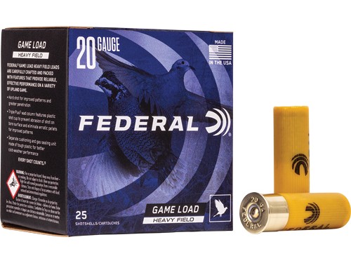 Federal Game Load 20ga 1oz #6