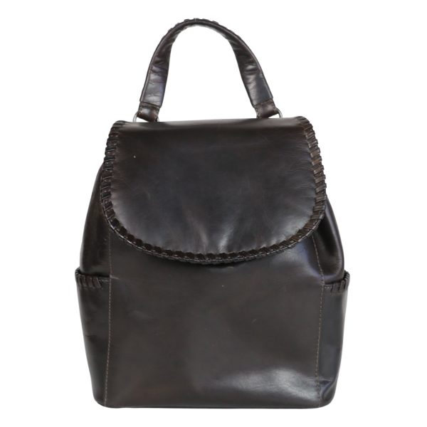 Concealed Carry Allie Leather Backpack by Lady Conceal