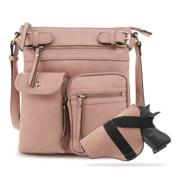 Shelby Concealed Carry Lock and Key Crossbody