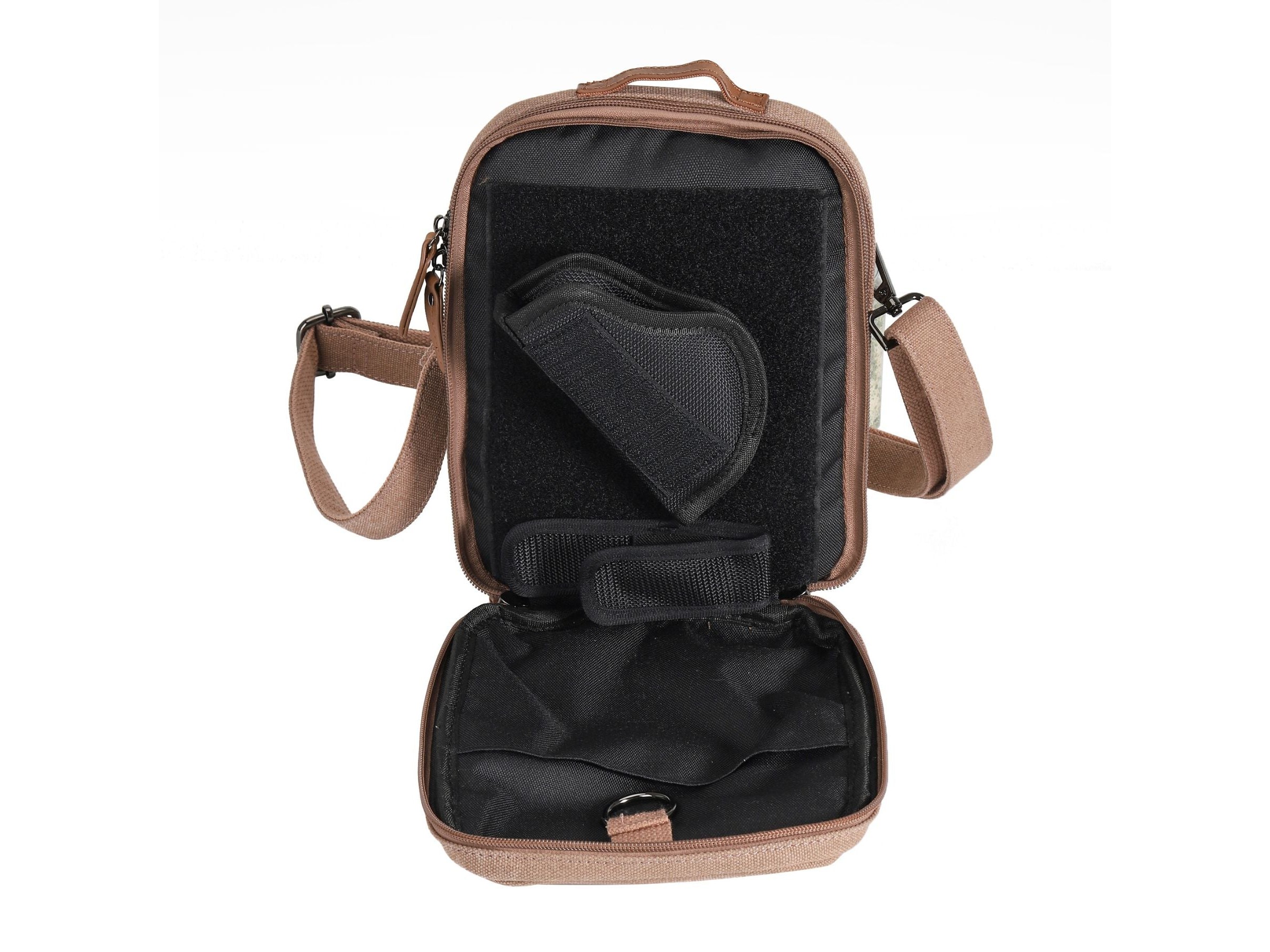 Concealed Carry Unisex Jax Canvas Crossbody by DS Conceal