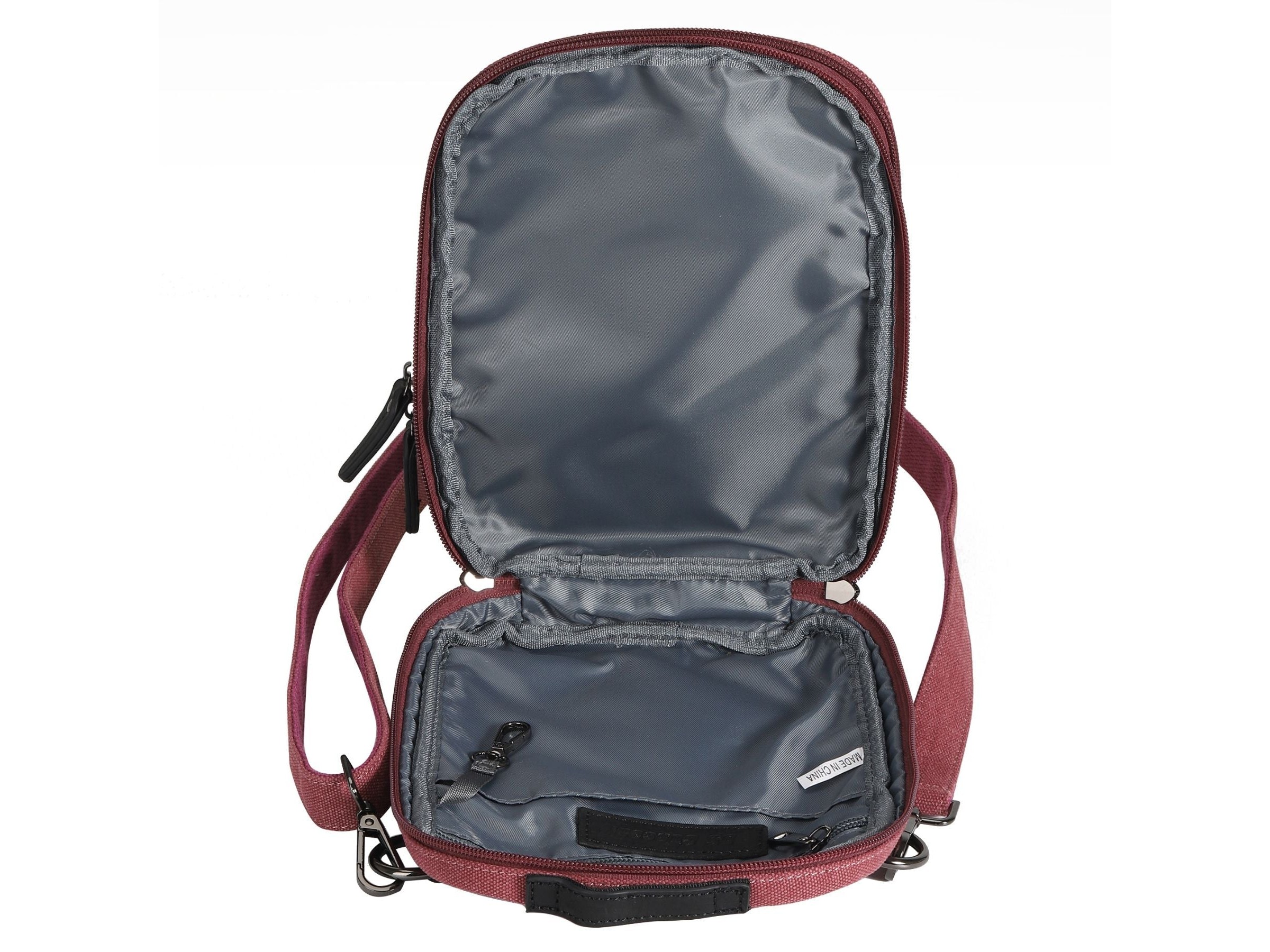 Concealed Carry Unisex Jax Canvas Crossbody by DS Conceal