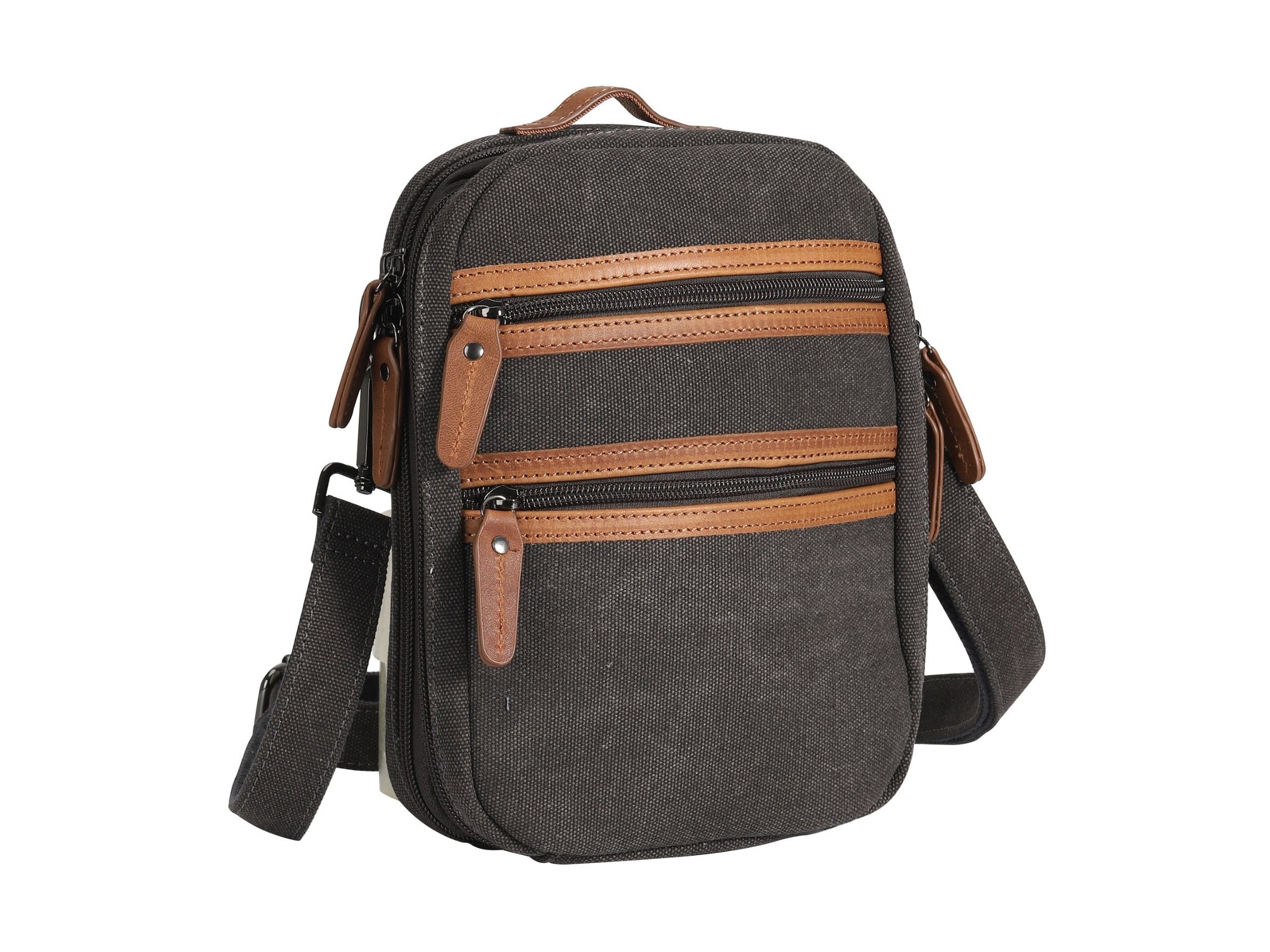 Concealed Carry Unisex Jax Canvas Crossbody by DS Conceal