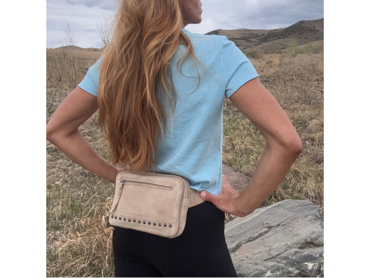Concealed Carry Kailey Leather Fanny Pack/Sling by Lady Conceal