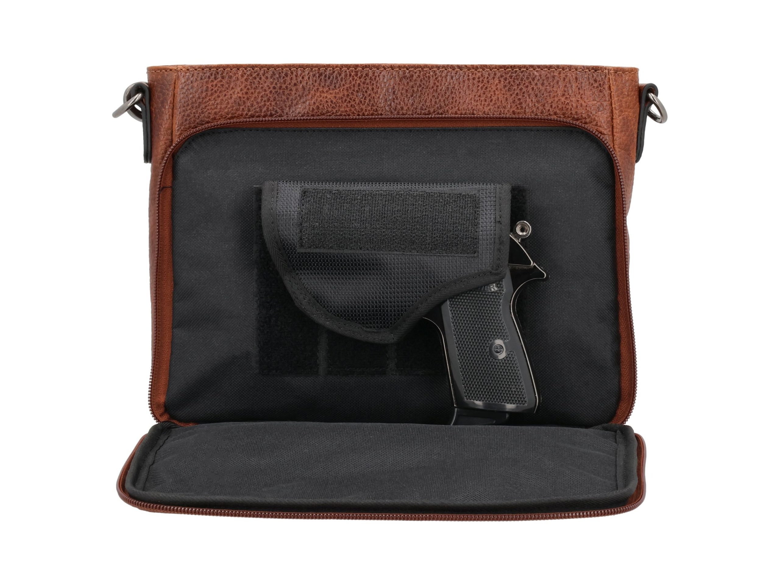 Concealed Carry Zoe Leather Crossbody by Lady Conceal