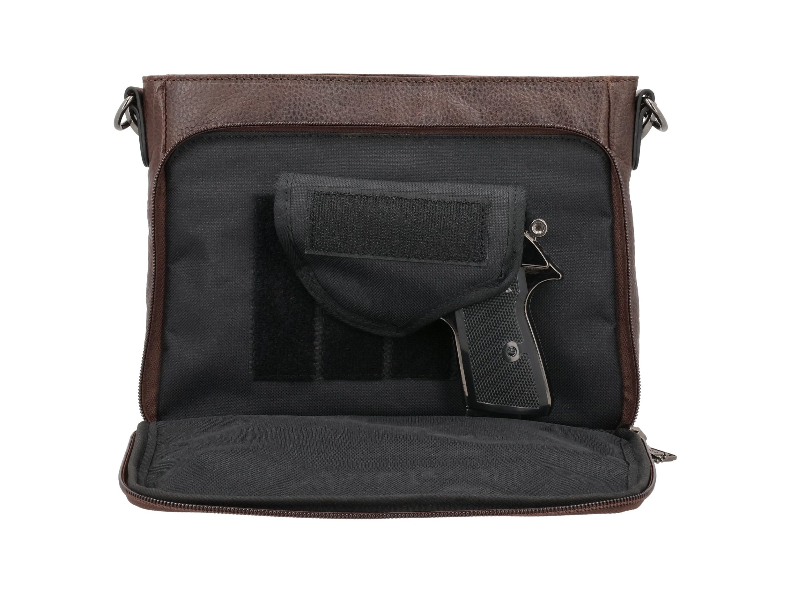 Concealed Carry Zoe Leather Crossbody by Lady Conceal
