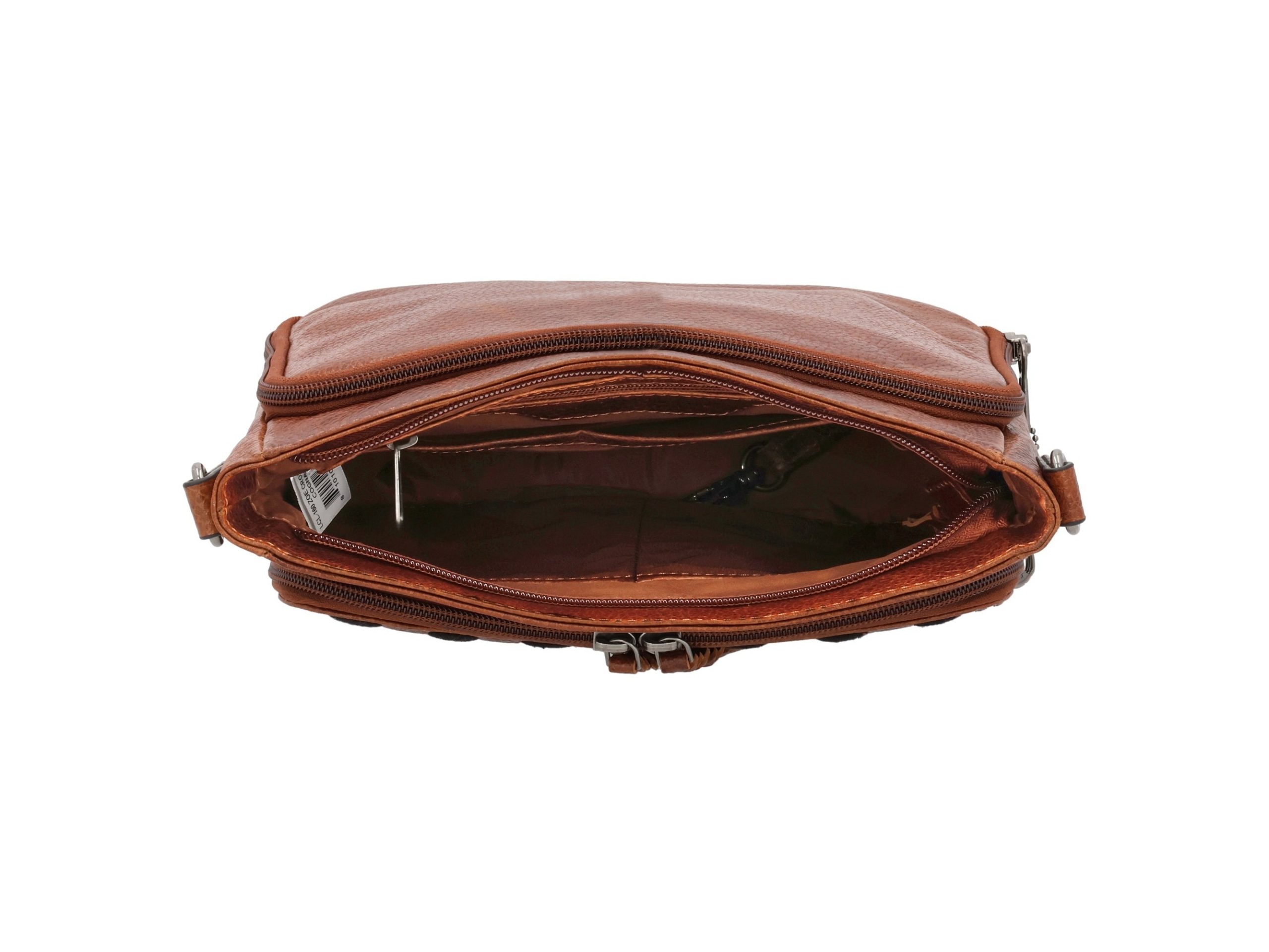 Concealed Carry Zoe Leather Crossbody by Lady Conceal