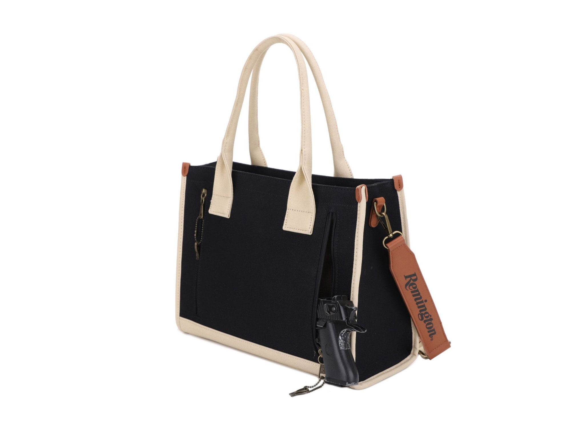 Remington Huntsville Concealed Carry Canvas Lock and Key Book Tote