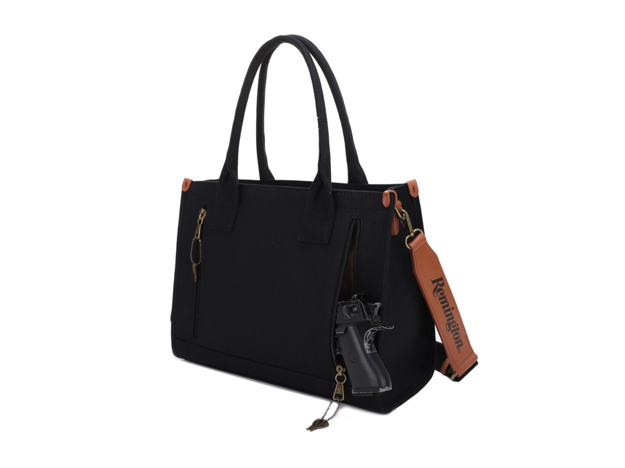 Remington Huntsville Concealed Carry Canvas Lock and Key Book Tote