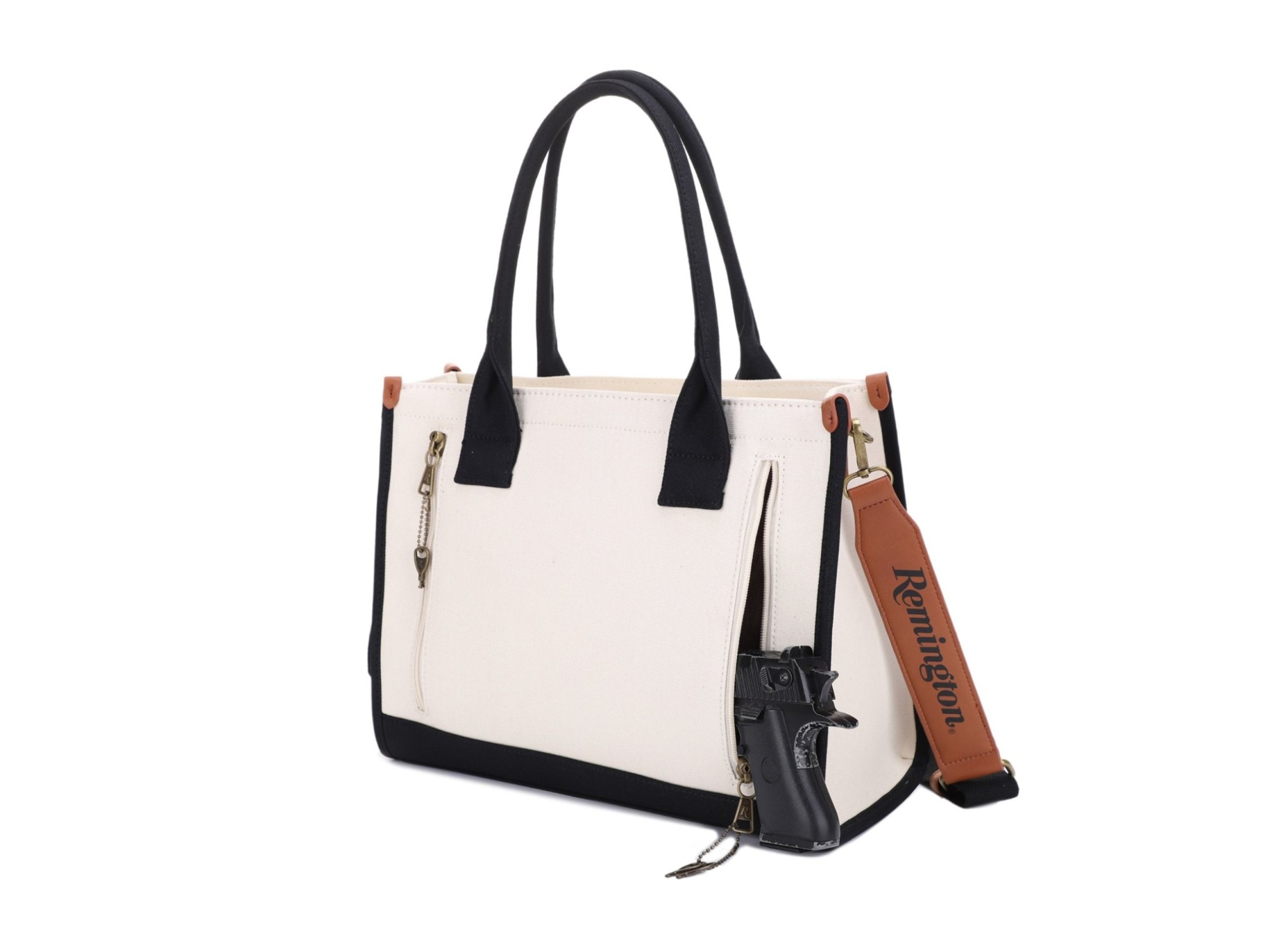 Remington Huntsville Concealed Carry Canvas Lock and Key Book Tote
