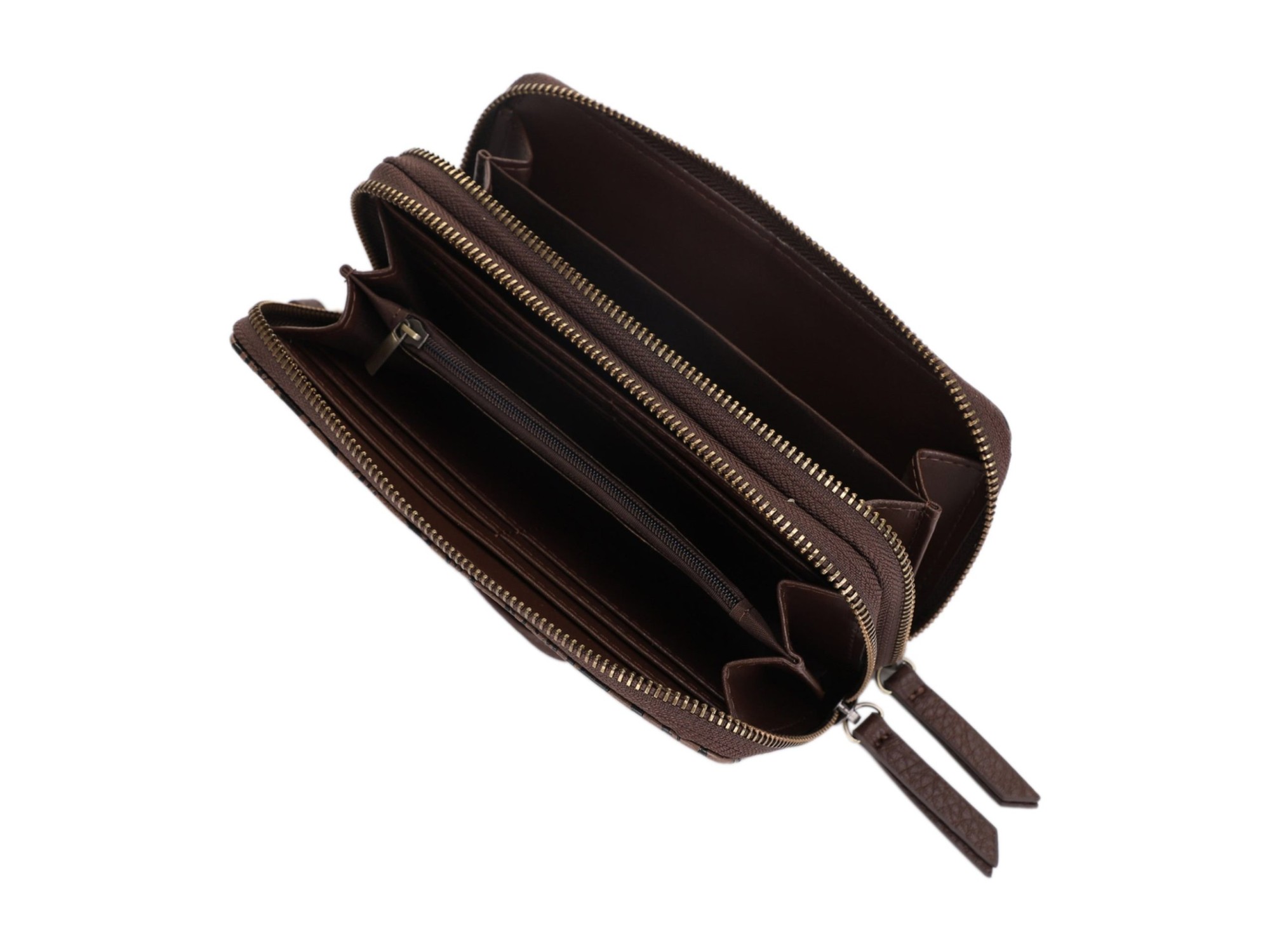 Filly Flora Embossed Wallet with Wrist Strap