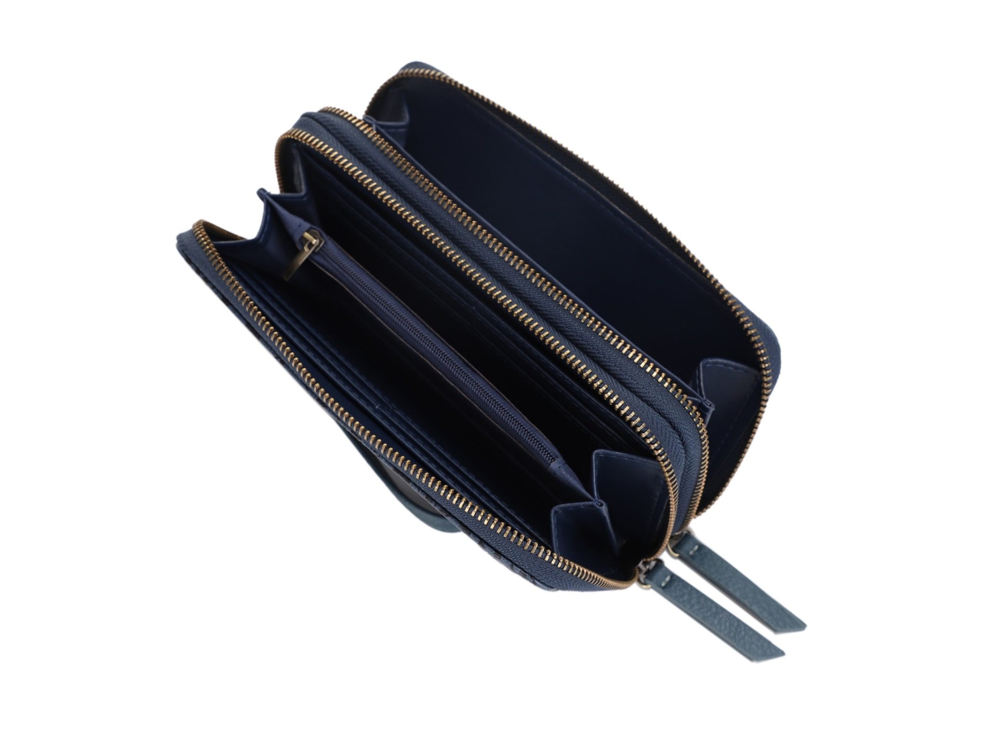 Filly Flora Embossed Wallet with Wrist Strap