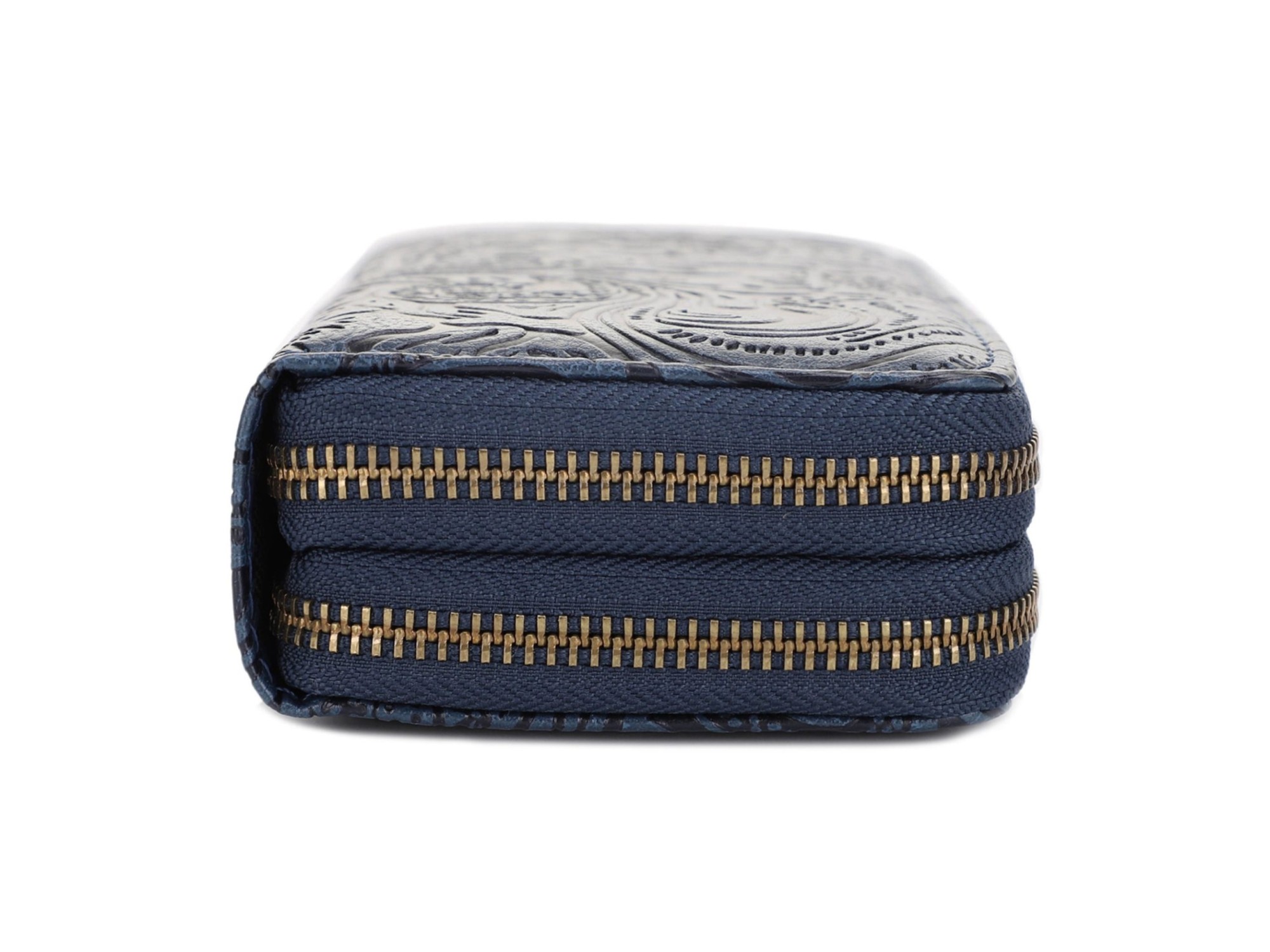 Filly Flora Embossed Wallet with Wrist Strap