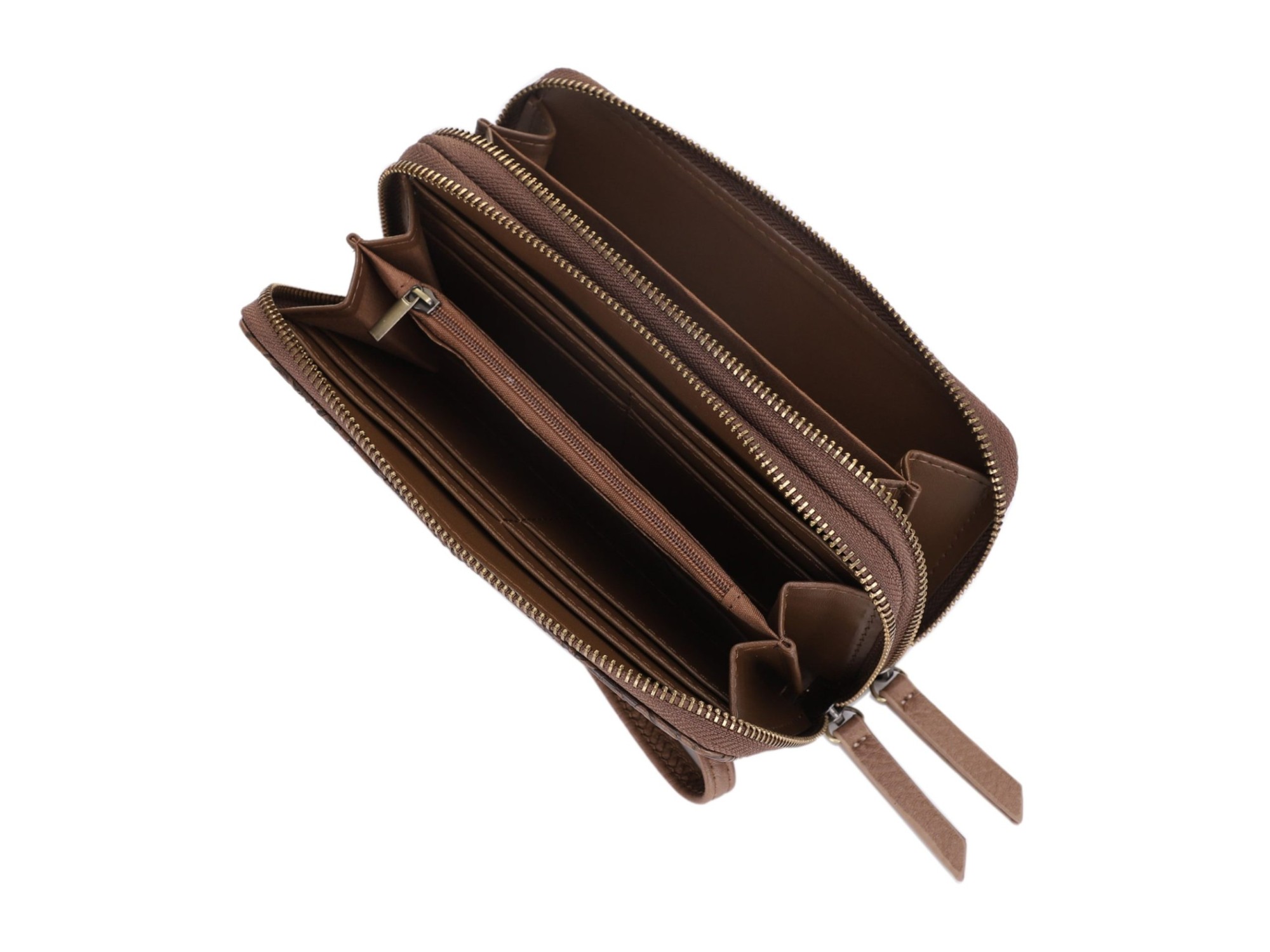 Filly Flora Embossed Wallet with Wrist Strap