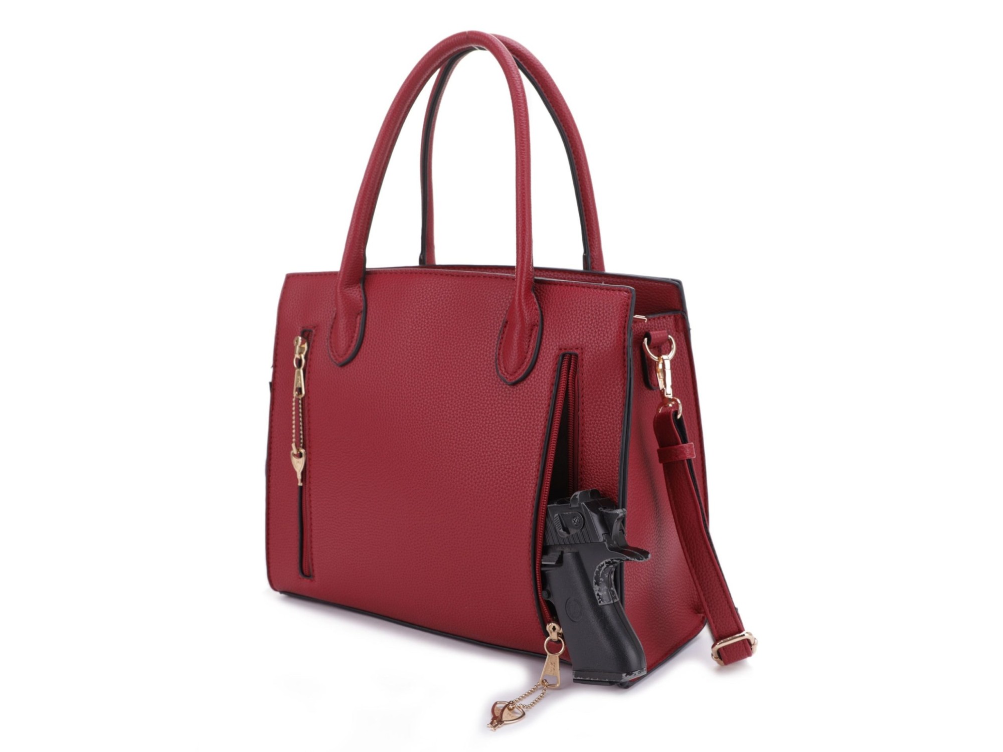 Evelyn Concealed Carry Lock and Key Satchel