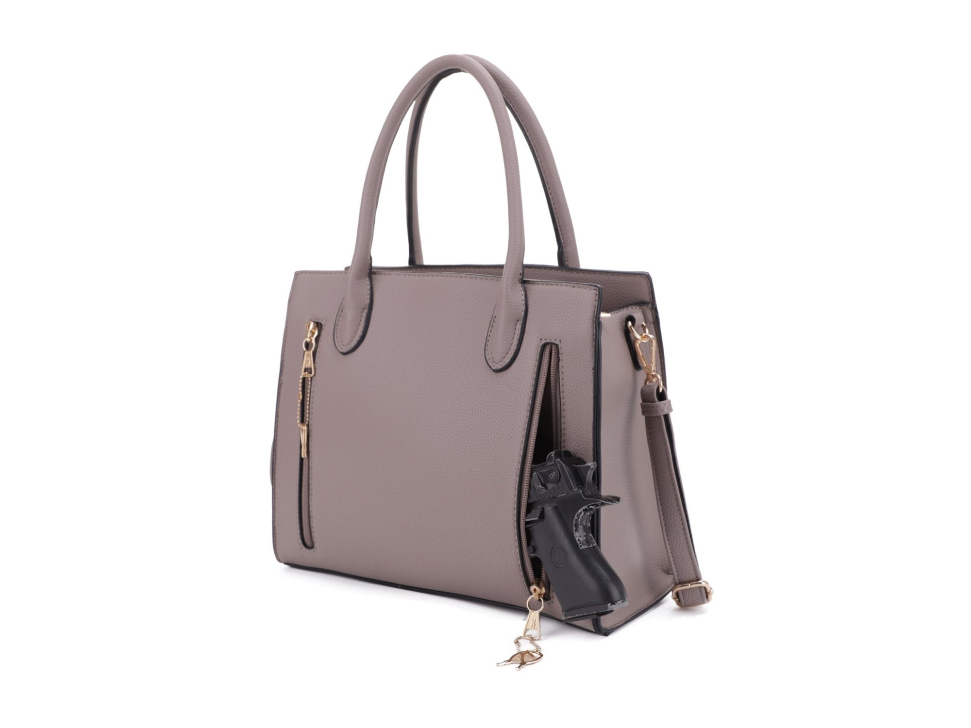 Evelyn Concealed Carry Lock and Key Satchel