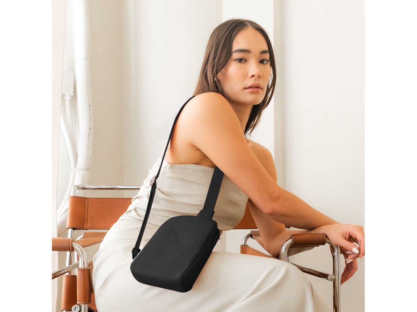 SG SUGU June Compact Nylon Sling Bag (Non-CCW)